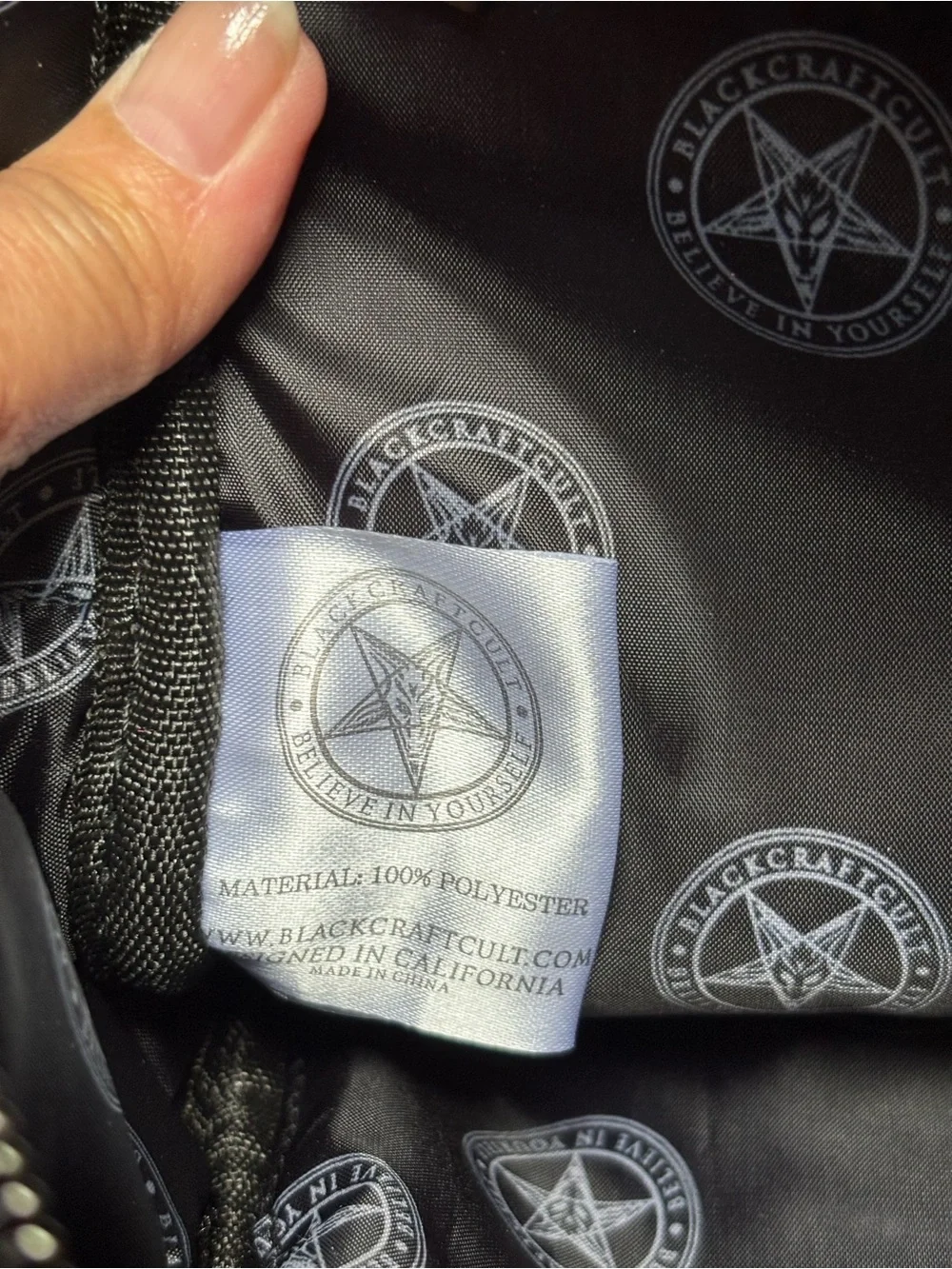 Blackcraft Cult From Salem Beautiful Backpack and Matching Wallet  NWOT